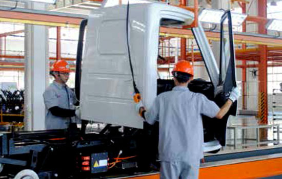 Metro eTruck assembly