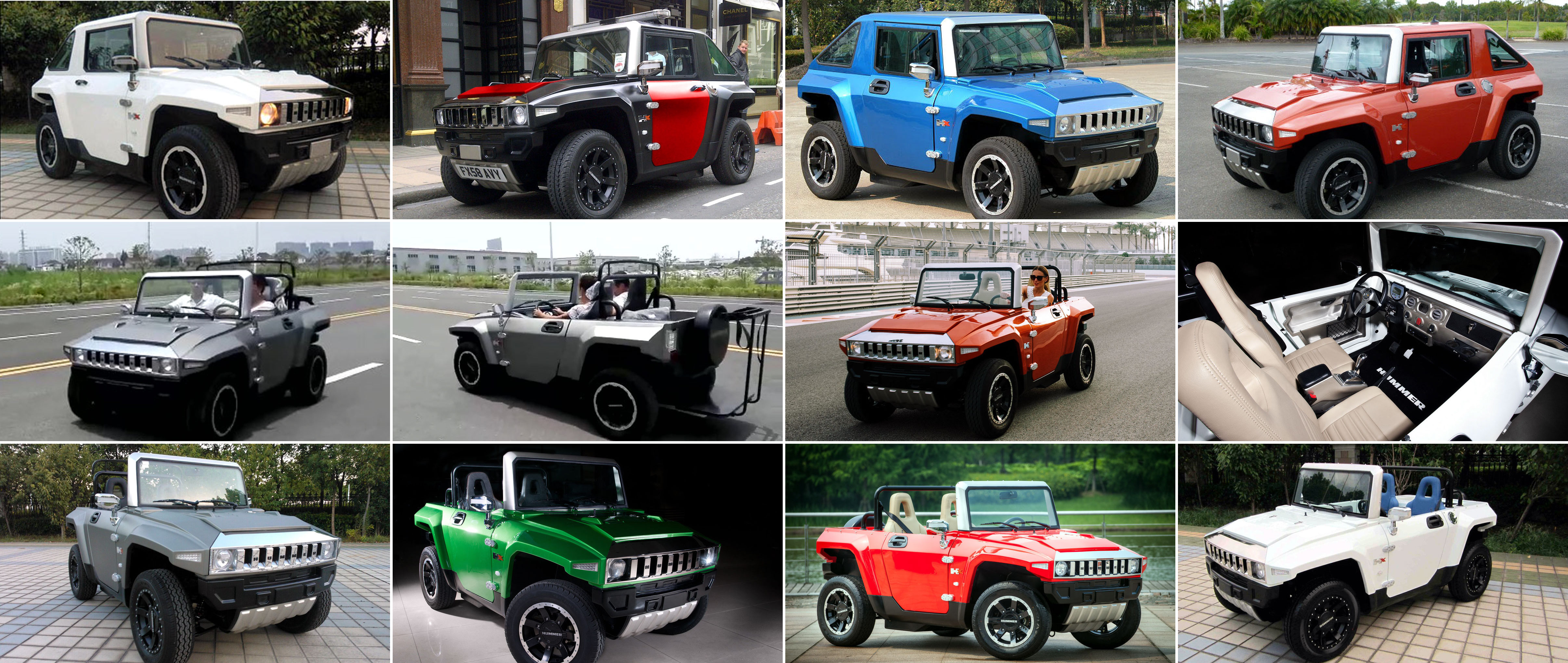 HUMMER™ HX eMini Hatchback & Roadster